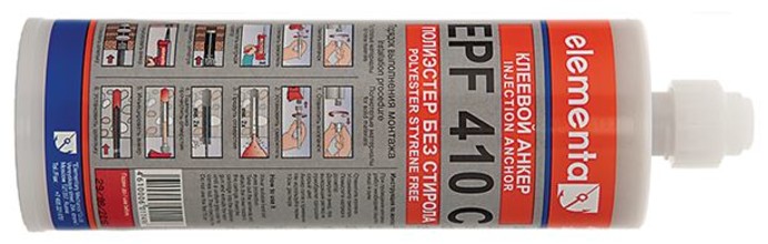 EPF 410 C Химический клеевой анкер, полиэстер